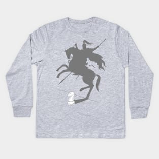 Think Big / Chess Kids Long Sleeve T-Shirt